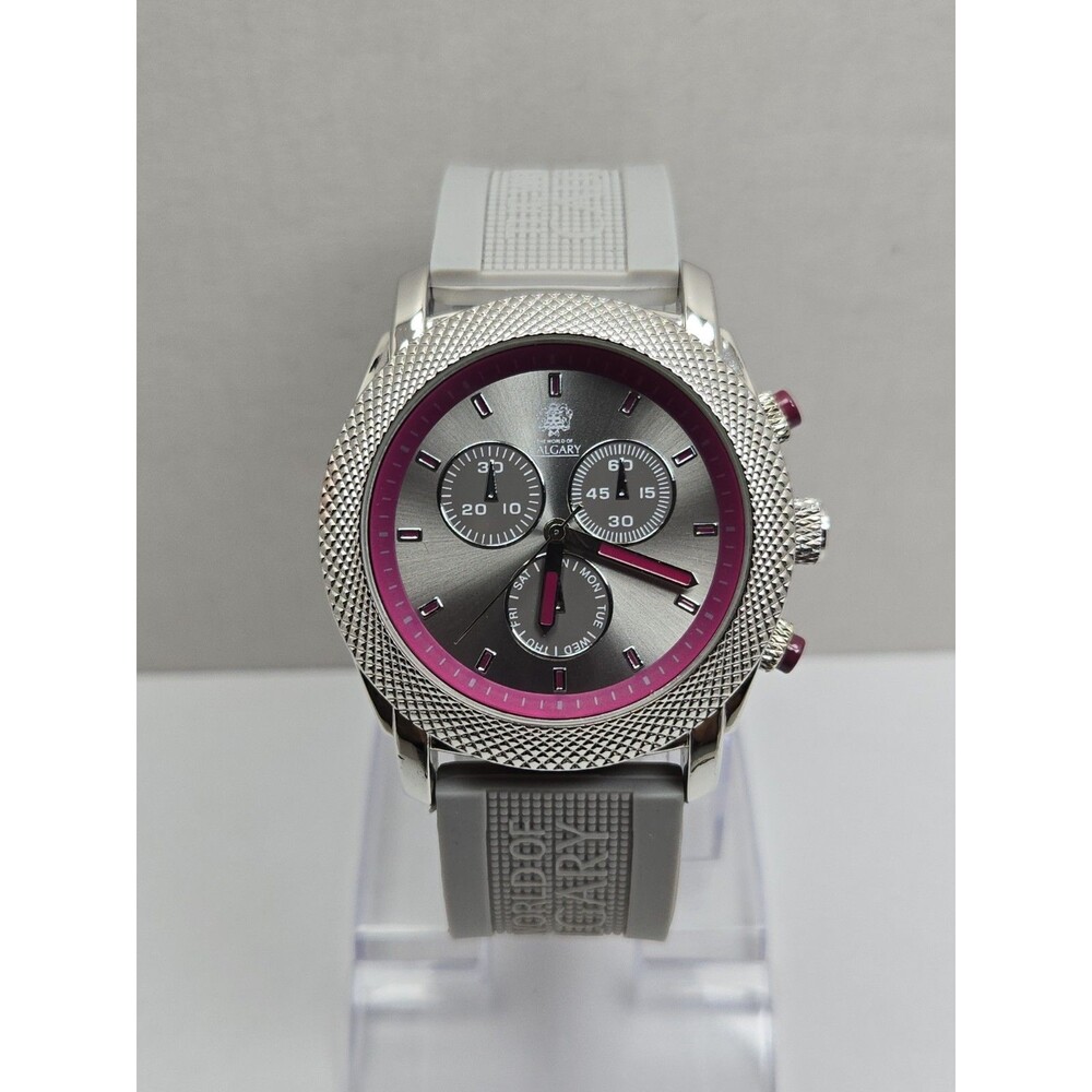 The World Of Calgary Viareggio Limited Edition Quartz Watch Day Date New Battery